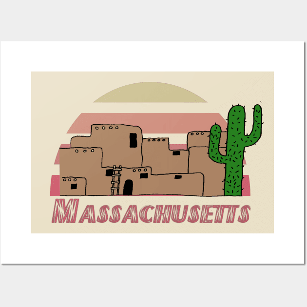 Massachusetts Desert Wall Art by StevenBaucom